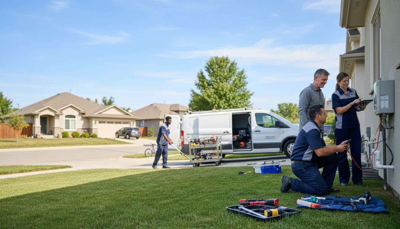 Tankless water heater service in Windsor, MA